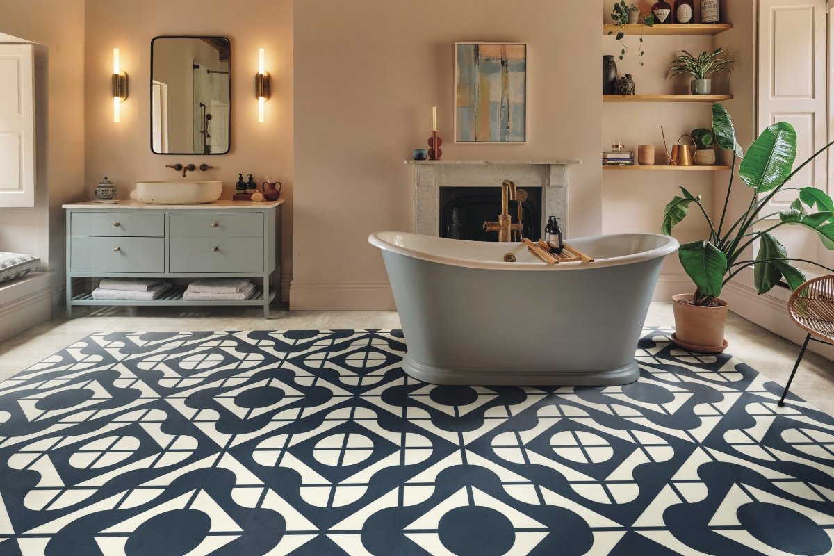 Karndean Commercial Launches Knight Tile Curio, Bringing Joy to Geometric Flooring