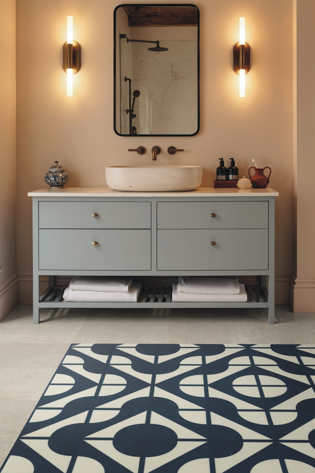 Karndean, Karndean Commercial Launches Knight Tile Curio, Bringing Joy to Geometric Flooring