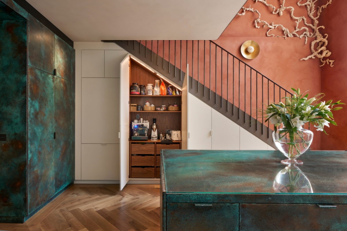 ledbury studio, The Bespoke Verdigris Copper Kitchen: A Labour of Love for Ledbury Studio