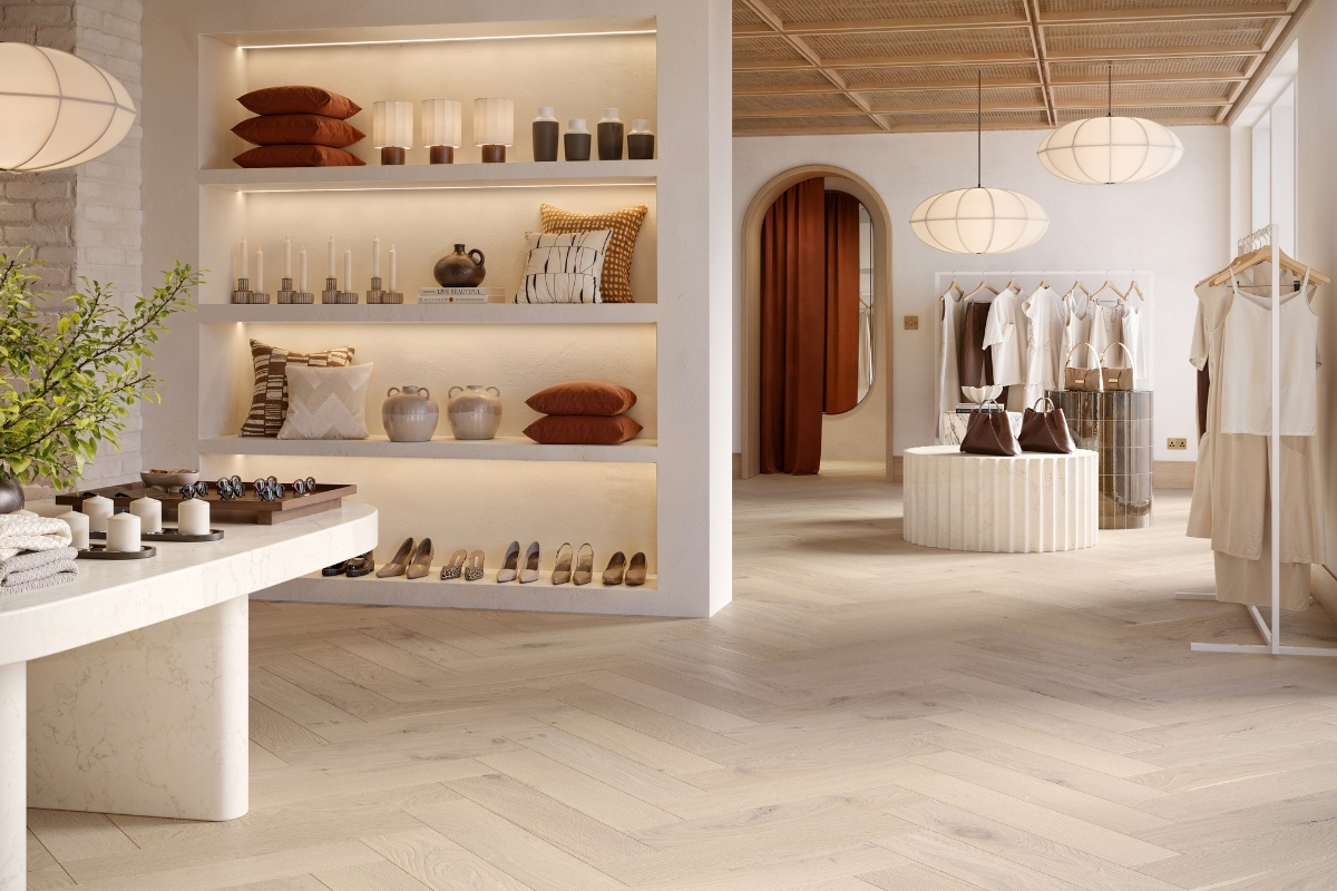 Karta, Karta Expands Recycled Leather Series with Oversized Herringbone